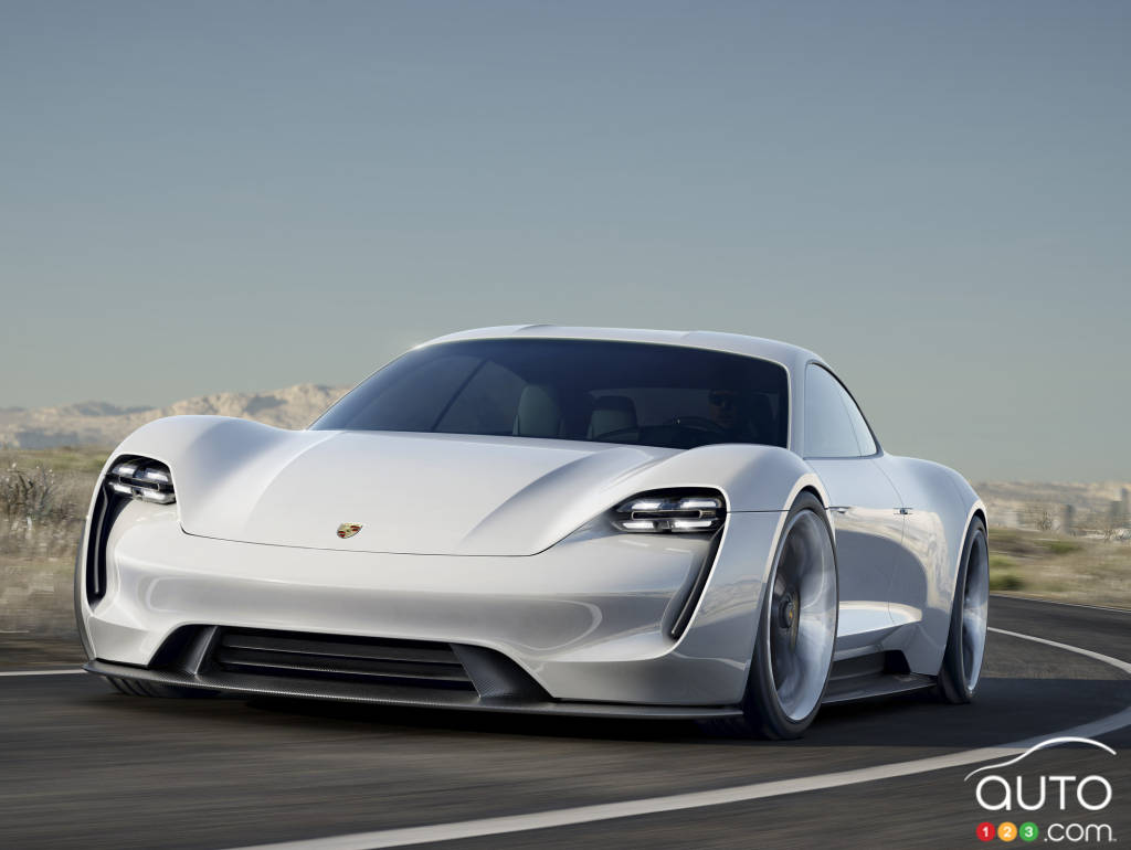 Le concept Porsche Mission E