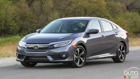 Suspension des ventes pour les Honda Civic 2016 à moteur 2,0 litres