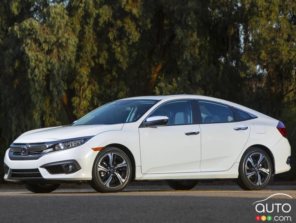 La Honda Civic berline 2016