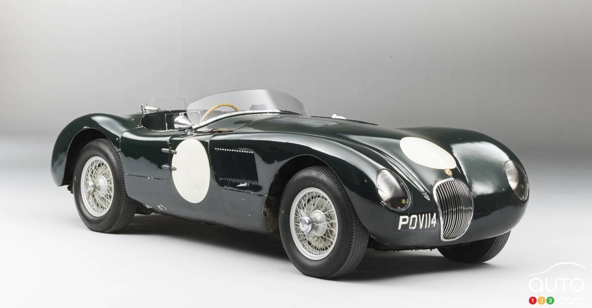 Bonhams to Auction Well-Preserved 1950s Jaguar C-Type at Monaco