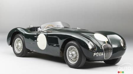 Bonhams to Auction Well-Preserved 1950s Jaguar C-Type at Monaco