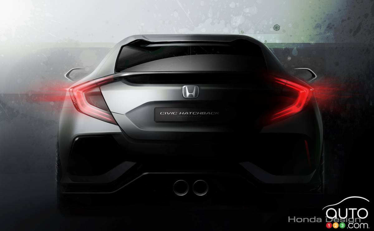 Honda Civic Hatchback concept to be unveiled in Geneva