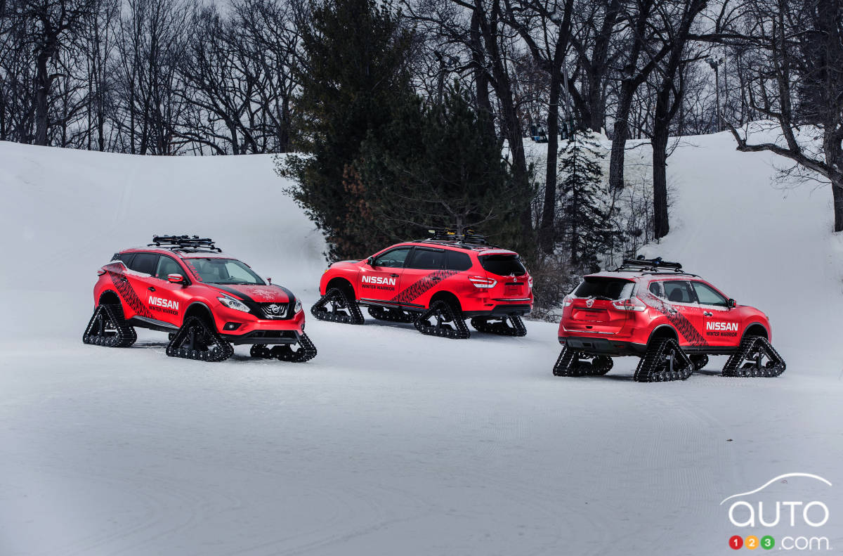 Track-equipped Nissan Warrior concepts headed to Chicago