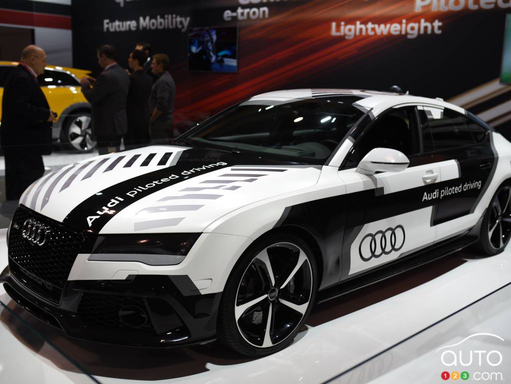 Le concept Audi RS7 autonome