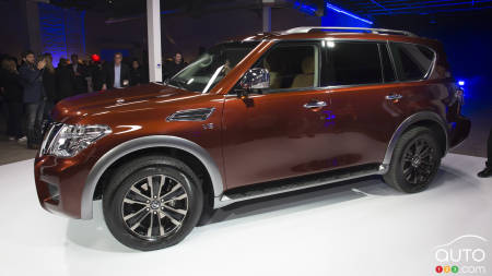 Nissan Previews 2017 Nissan Armada at Chicago Auto Show