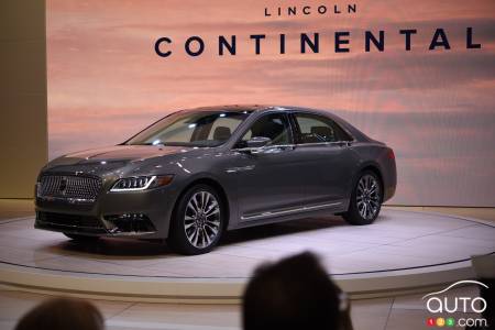 La Lincoln Continental 2017 s'amène au Salon de Toronto