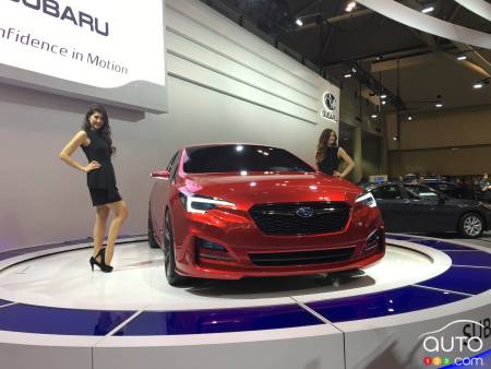 Toronto 2016 : le concept Subaru Impreza est arrivé au Canada