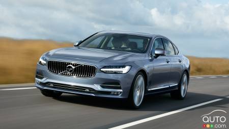 Chicago 2016 : la Volvo S90 en première nord-américaine