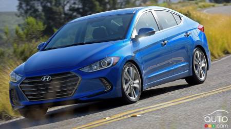 Hyundai Elantra 2017 : les prix canadiens dévoilés