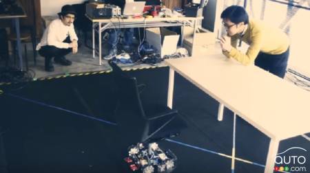 Nissan develops intelligent parking chairs