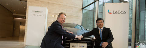 Aston Martin and LeEco team up to build RapidE and other EVs