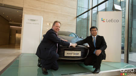 Aston Martin and LeEco team up to build RapidE and other EVs