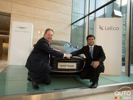 Le concept Aston Martin RapidE verra le jour d’ici 2018