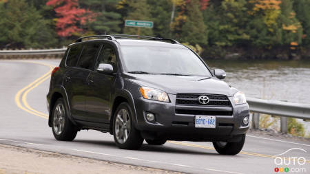 Un rappel touche près de 150 000 Toyota RAV4 2006 à 2012