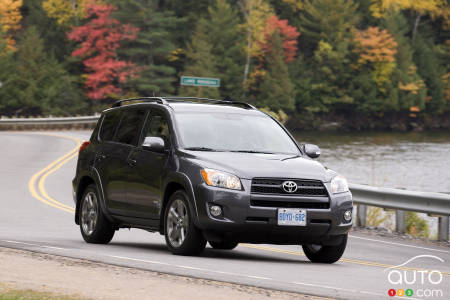 Un rappel touche près de 150 000 Toyota RAV4 2006 à 2012