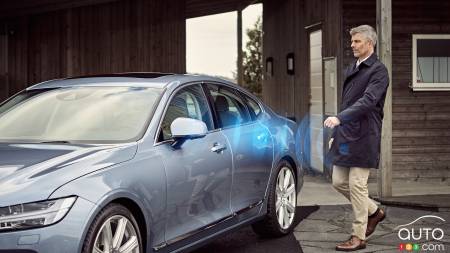 Une application pour remplacer les clés chez Volvo, dès 2017