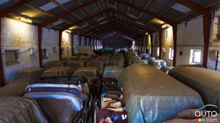 Over 50 vintage Renault cars found in Danish barn