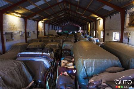 Over 50 vintage Renault cars found in Danish barn