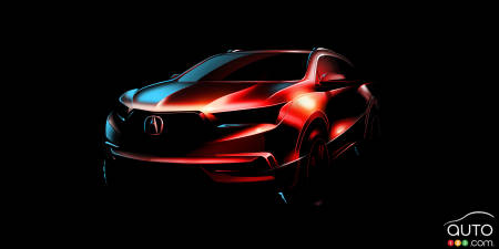 2017 Acura MDX to debut at New York Auto Show