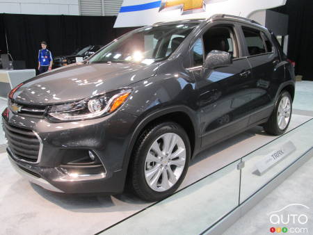 Quebec 2016: All-new 2017 Chevy Trax debuts in Canada
