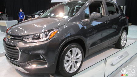 Quebec 2016: All-new 2017 Chevy Trax debuts in Canada
