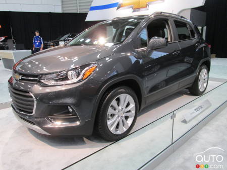 Quebec 2016: All-new 2017 Chevy Trax debuts in Canada