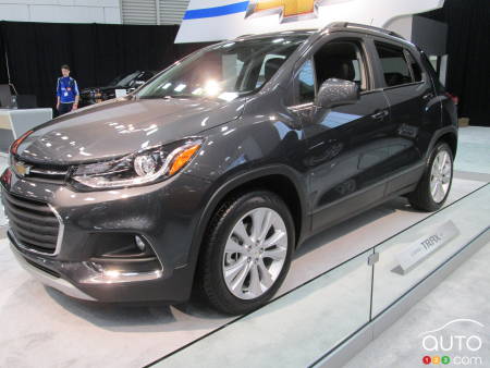 Québec 2016 : Surprise! Le Chevrolet Trax 2017 dévoilé en première canadienne