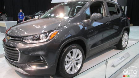 Québec 2016 : Surprise! Le Chevrolet Trax 2017 dévoilé en première canadienne