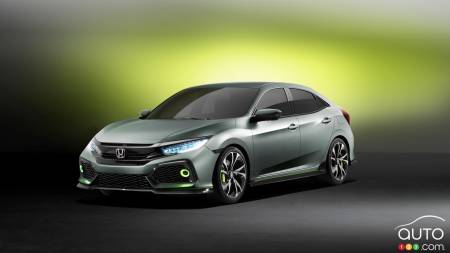 Geneva 2016 : Honda Civic Hatchback Prototype released