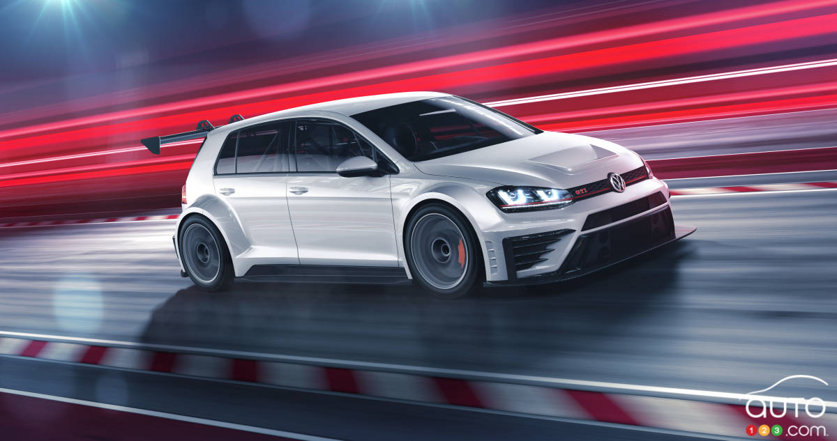 New Volkswagen Golf GTI TCR is ready to race