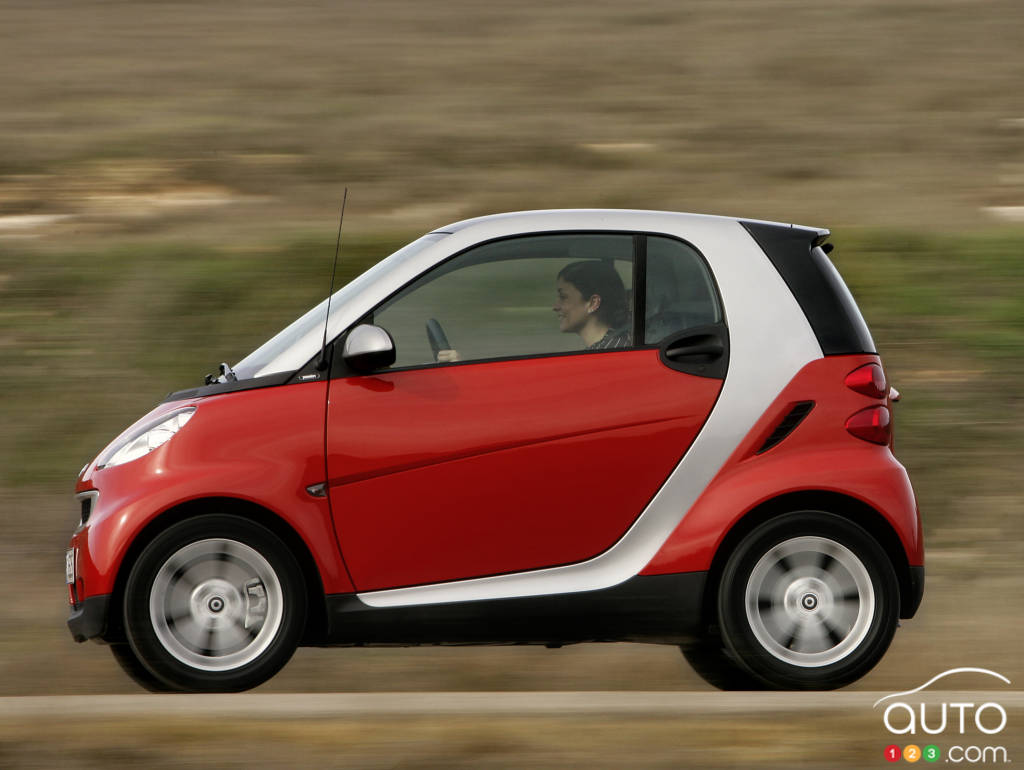 Une smart fortwo