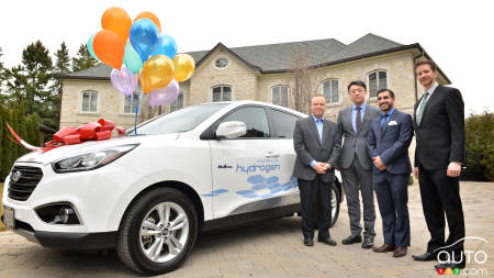 First Hyundai Tucson FCEV delivered in Ontario