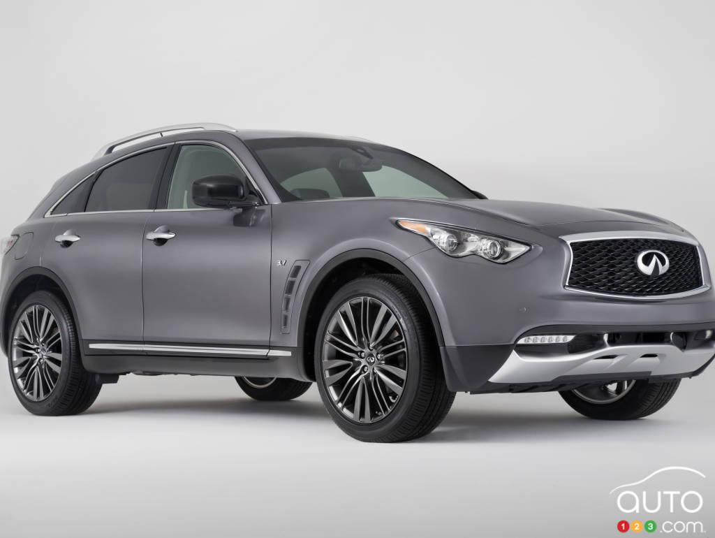 The 2017 Infiniti QX70 Limited