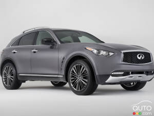 2017 Infiniti QX70 Limited ready for global debut in New York