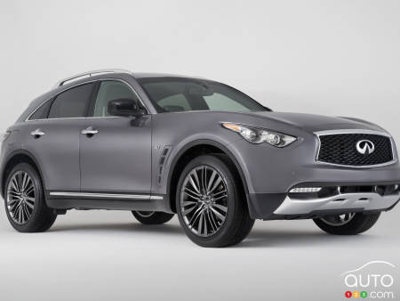 2017 Infiniti QX70 Limited ready for global debut in New York