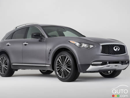 New York 2017 : l’Infiniti QX70 Limited 2017 en première mondiale