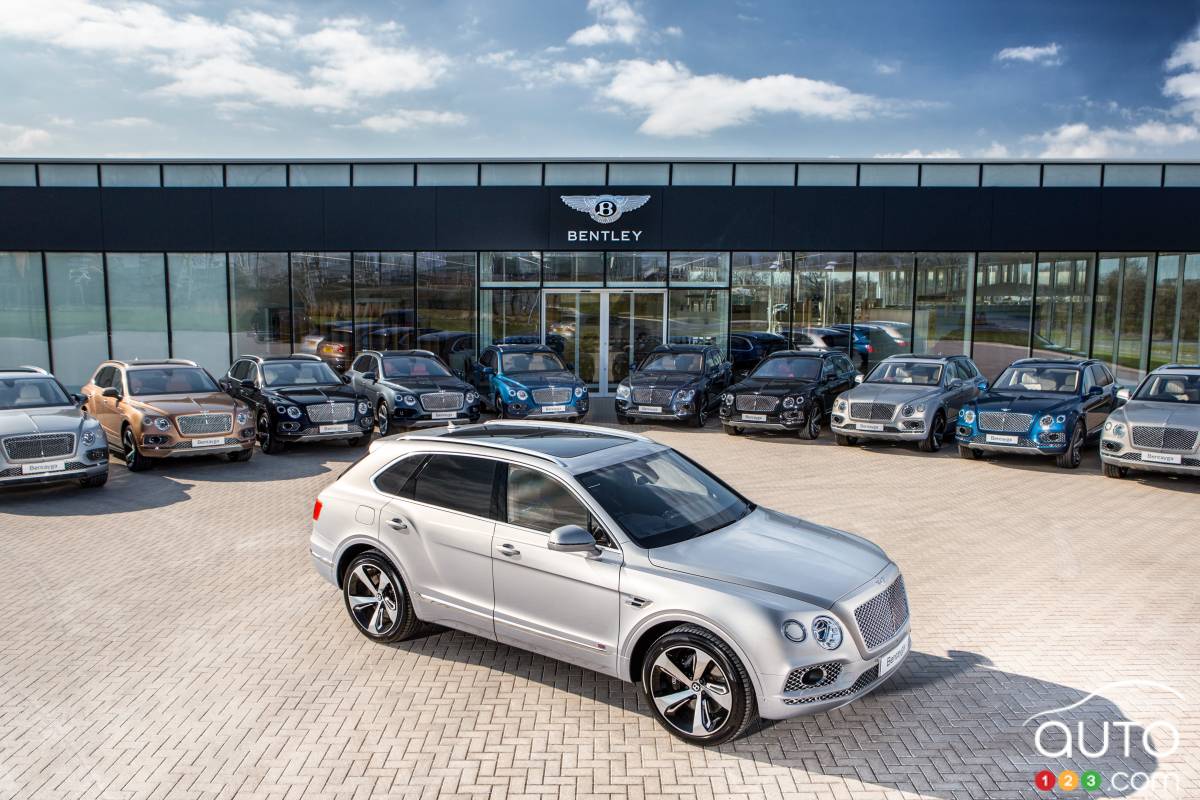 First Bentley Bentayga customers take delivery of their SUV