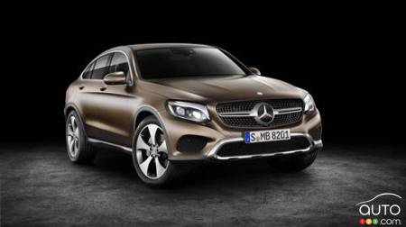 New York 2016 : Première mondiale du coupé GLC de Mercedes-Benz