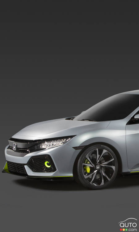 New York 2016: Honda Civic Hatchback Prototype comes to North America
