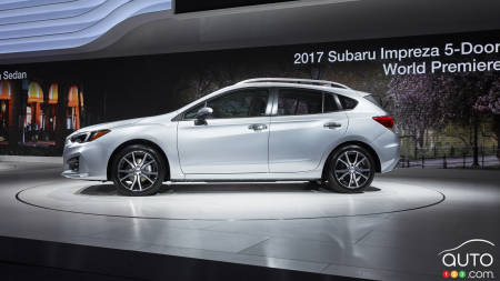 New York 2016 : première mondiale pour la Subaru Impreza