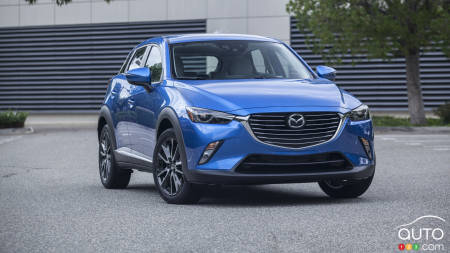 Le Mazda CX-3 sacré Véhicule utilitaire canadien écologique de l’année 2016