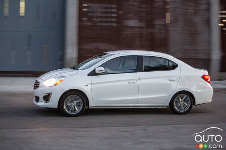 New York 2016 : Mitsubishi présente sa nouvelle Mirage G4 2017