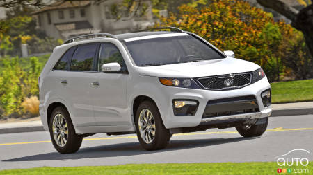 Un rappel pour 10 459 Kia Sorento 2011 à 2013