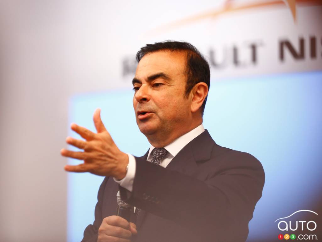 Renault-Nissan' CEO, Carlos Ghosn