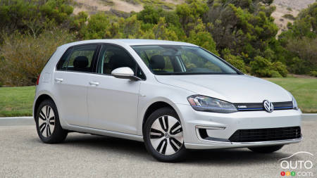 5,600 Volkswagen e-Golf electric cars recalled in the U.S.