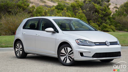 5600 Volkswagen e-Golf rappelées aux États-Unis