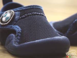 Des chaussures BMW xDrive conçues pour les bébés!