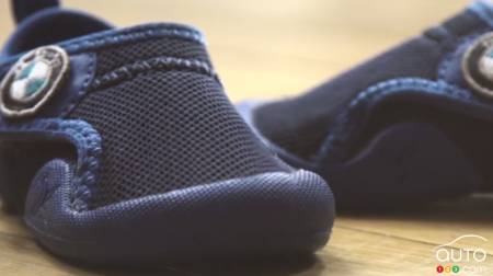 Des chaussures BMW xDrive conçues pour les bébés!