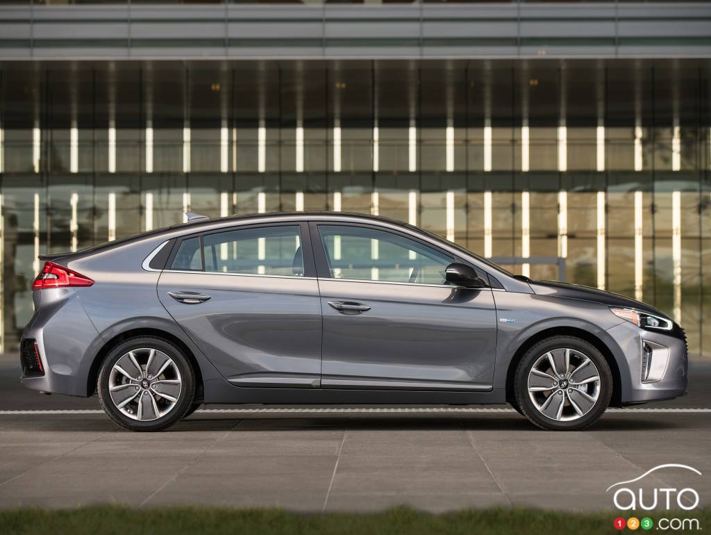 La Hyundai ioniq hybride
