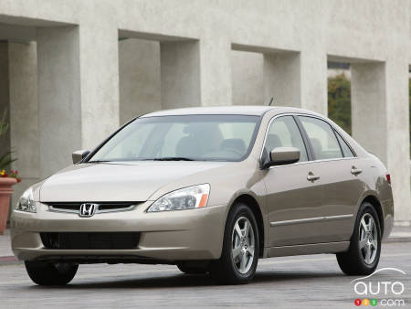 11 602 Honda Accord rappelées pour un module de coussin gonflable